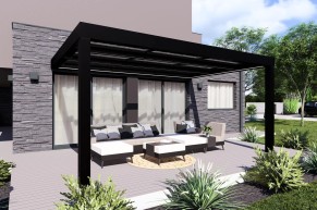 Toiture vitrée LA Pergola Concept Alu
